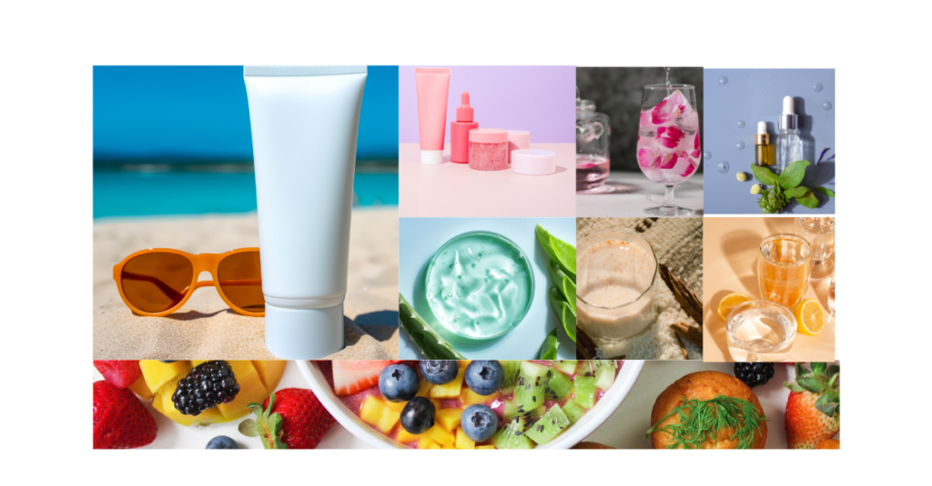 SUMMER ESSENTAILS FOR TAKING YOUR CARE OF YOURSELF.