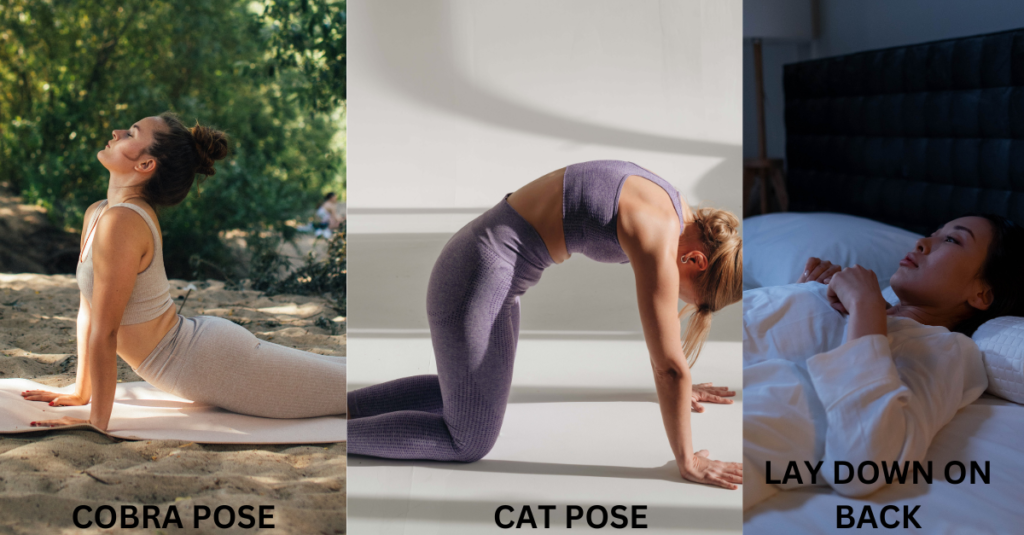 yoga poses to rget rid of period pain